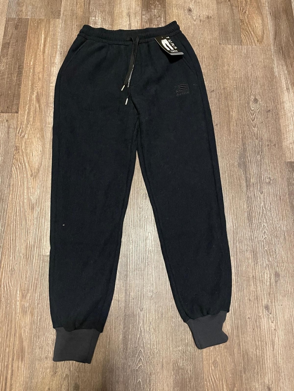 Black Logo Jogger Sweatpants